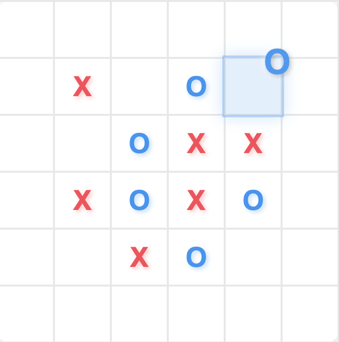 Infinite tic-tac-toe icon